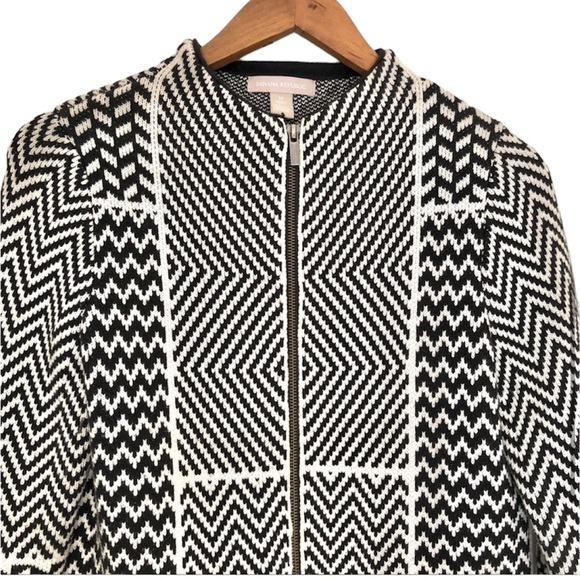 Banana Republic Cashmere Blend Patchwork Jacket - Picture 2 of 6